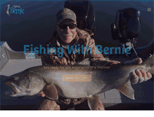 Tablet Screenshot of fishingwithbernie.com